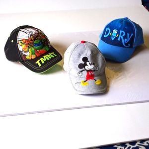 Kids Adjustable Baseball Cap Bundle - Size (OS) - Multi Colors